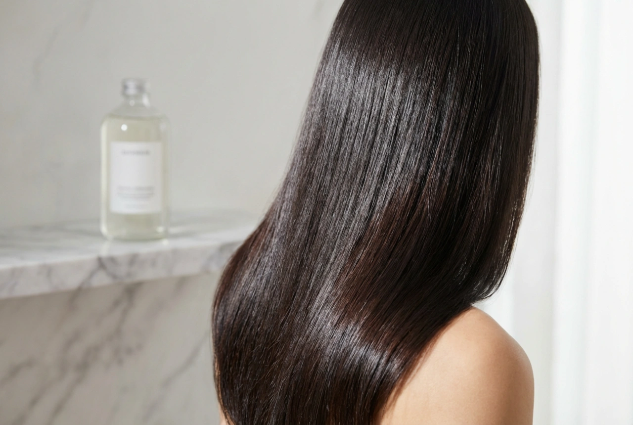 Lucidante per capelli: una finitura brillante senza effetto grasso