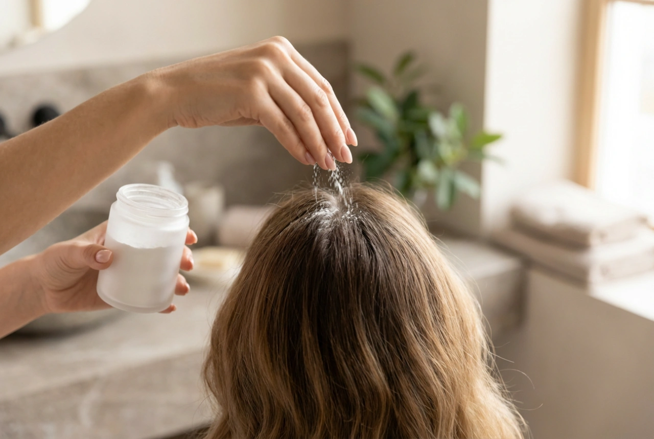 Polvere per capelli: come usarla per volume e texture