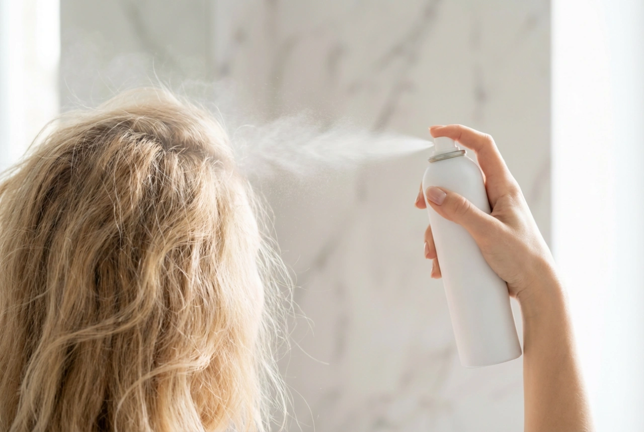 Polvere per capelli in spray: usi, applicazione e fissaggio dell'effetto