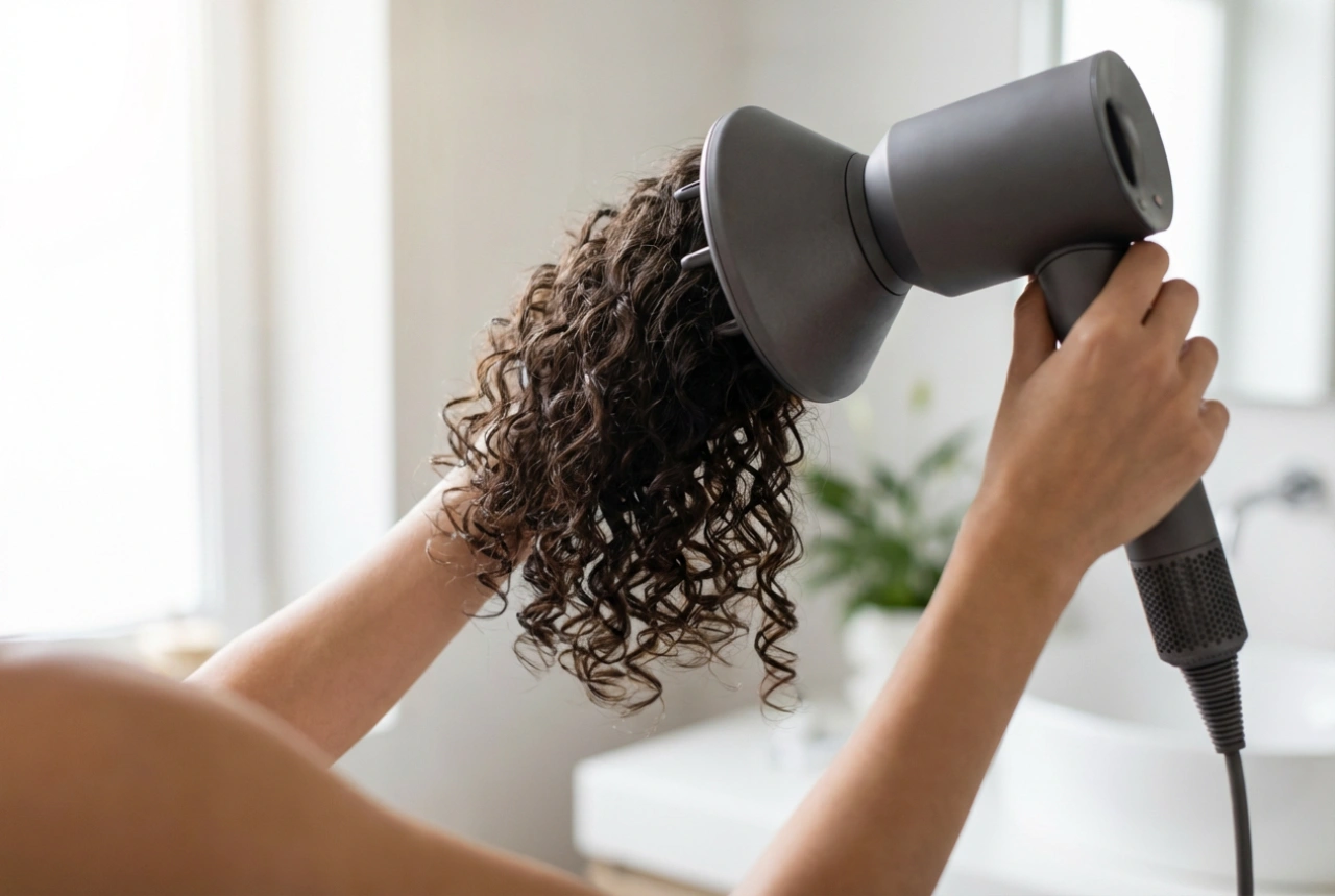 Asciugacapelli per capelli ricci: impostazioni, diffusore e protezione del riccio