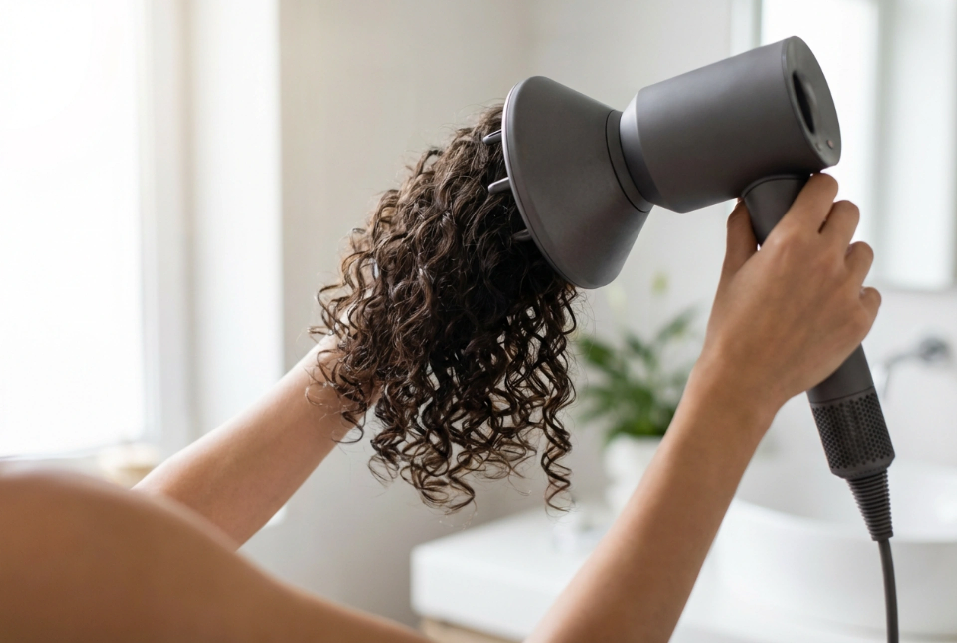 Asciugacapelli per capelli ricci: impostazioni, diffusore e protezione del riccio