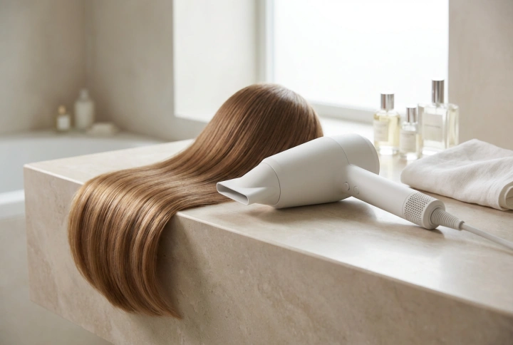 Asciugacapelli con ionizzatore: capelli più lisci, meno effetto crespo dopo l'asciugatura