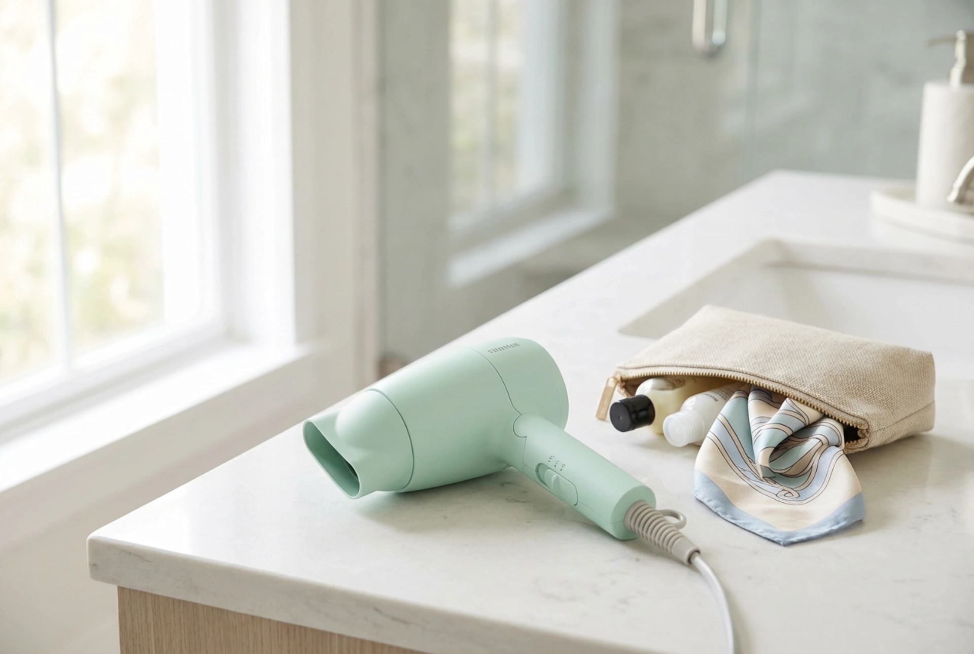 Piccolo asciugacapelli con ionizzazione: trucchi da viaggio e asciugatura sicura