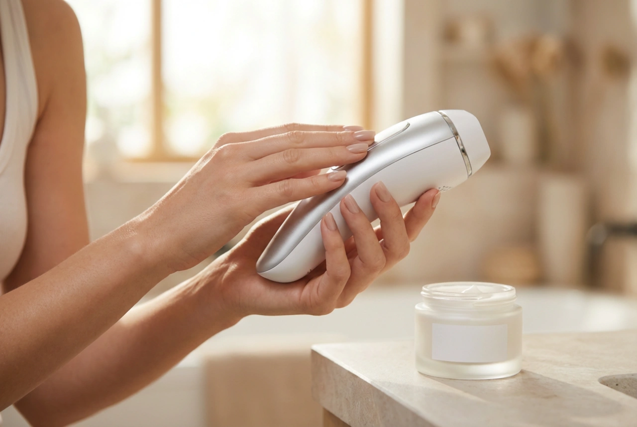 Come usare l'epilatore a luce pulsata a casa e la cura della pelle