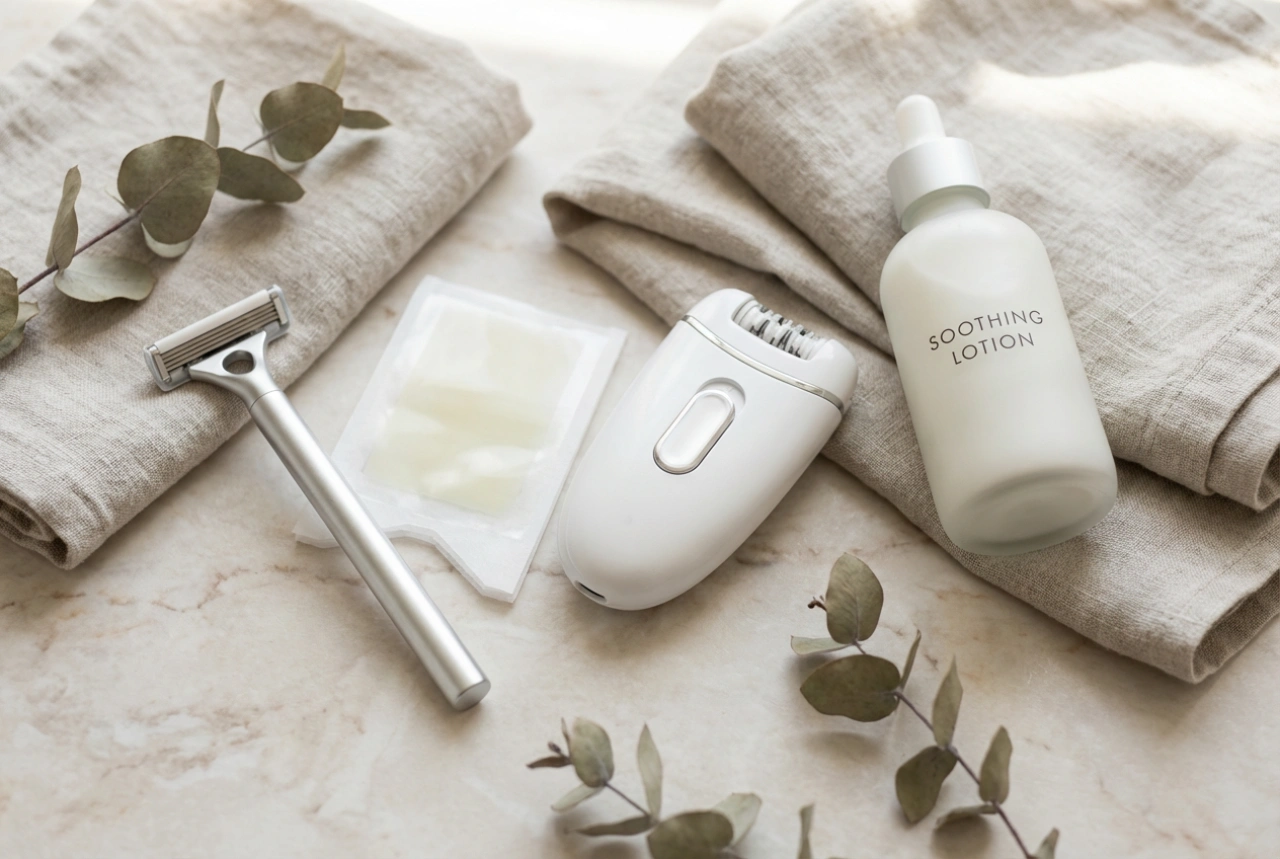 Depilazione gambe a casa: rasoio, cera, epilatore e cura post-trattamento