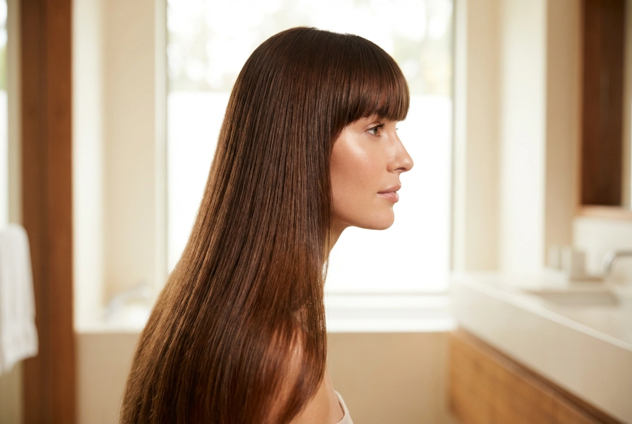 Capelli lunghi con frangia: come acconciarli e valorizzarne la forma