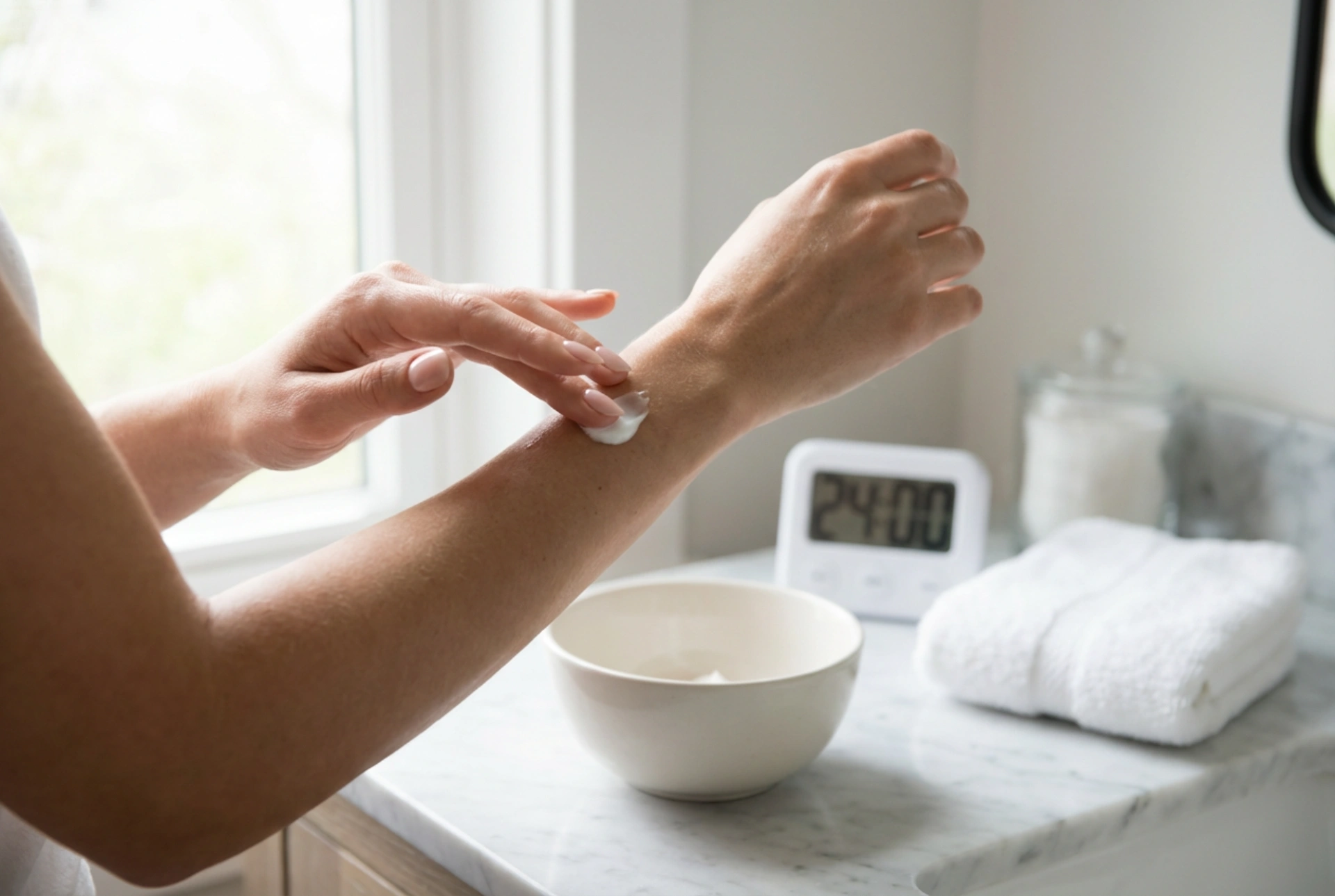 Crema depilatoria: test allergico, tempo di posa e rimozione