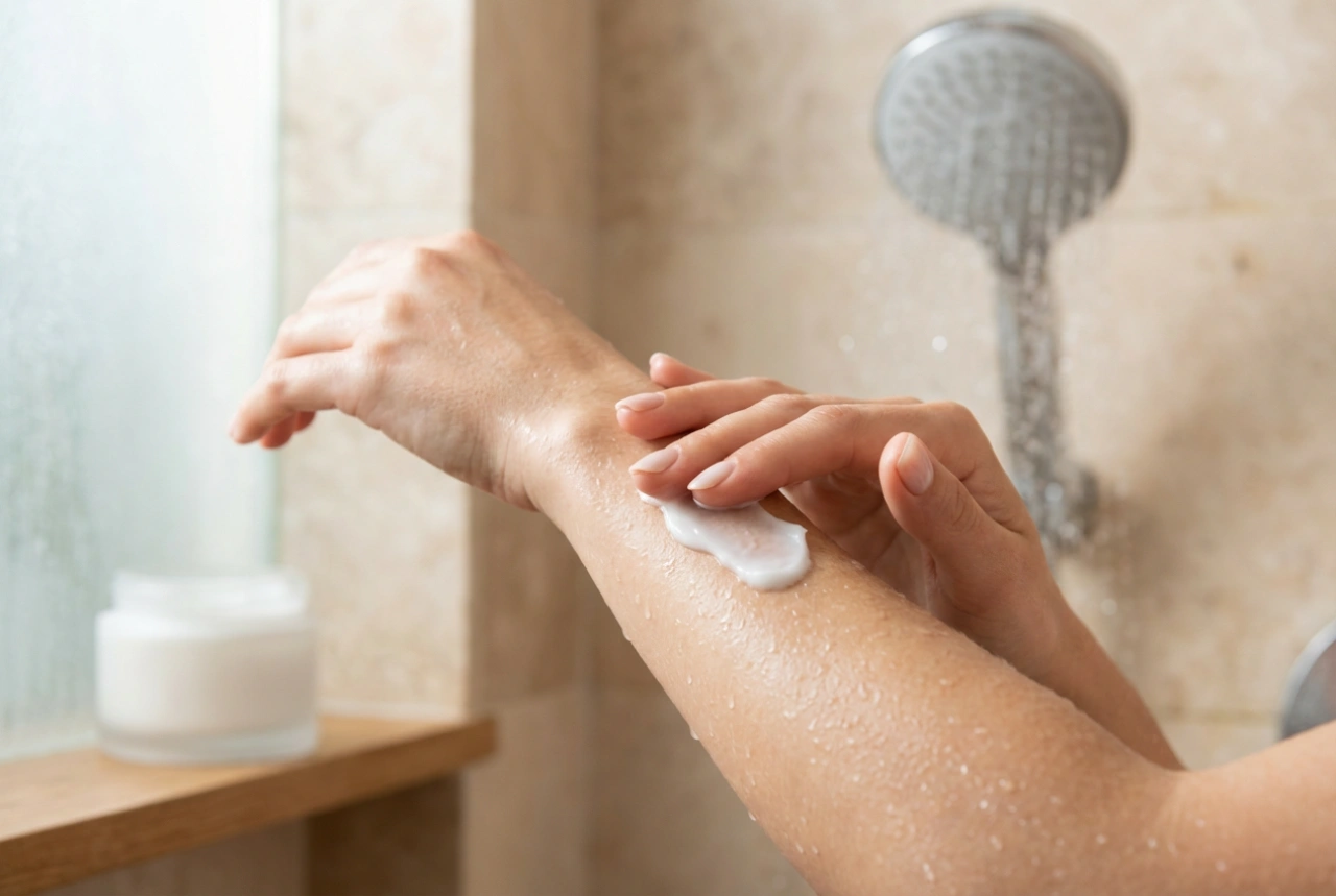 Balsamo Corpo Sotto la Doccia: Applicazione su Pelle Bagnata e Risciacquo