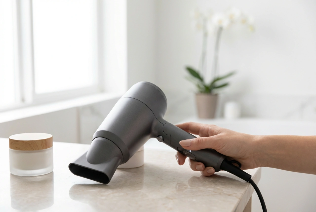 Asciugatura sicura con il phon: le impostazioni della temperatura
