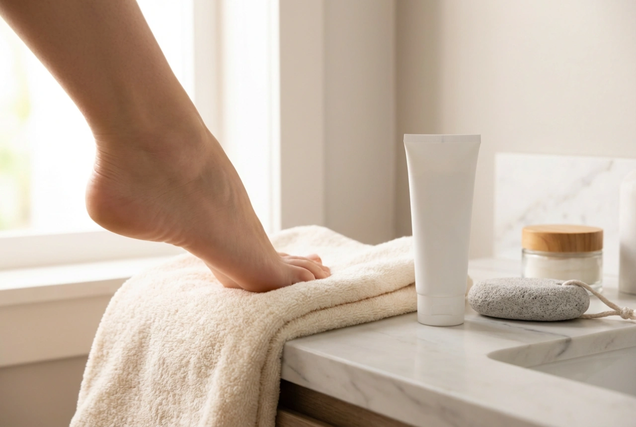 Talloni screpolati dopo l'estate: trattamento rapido a casa