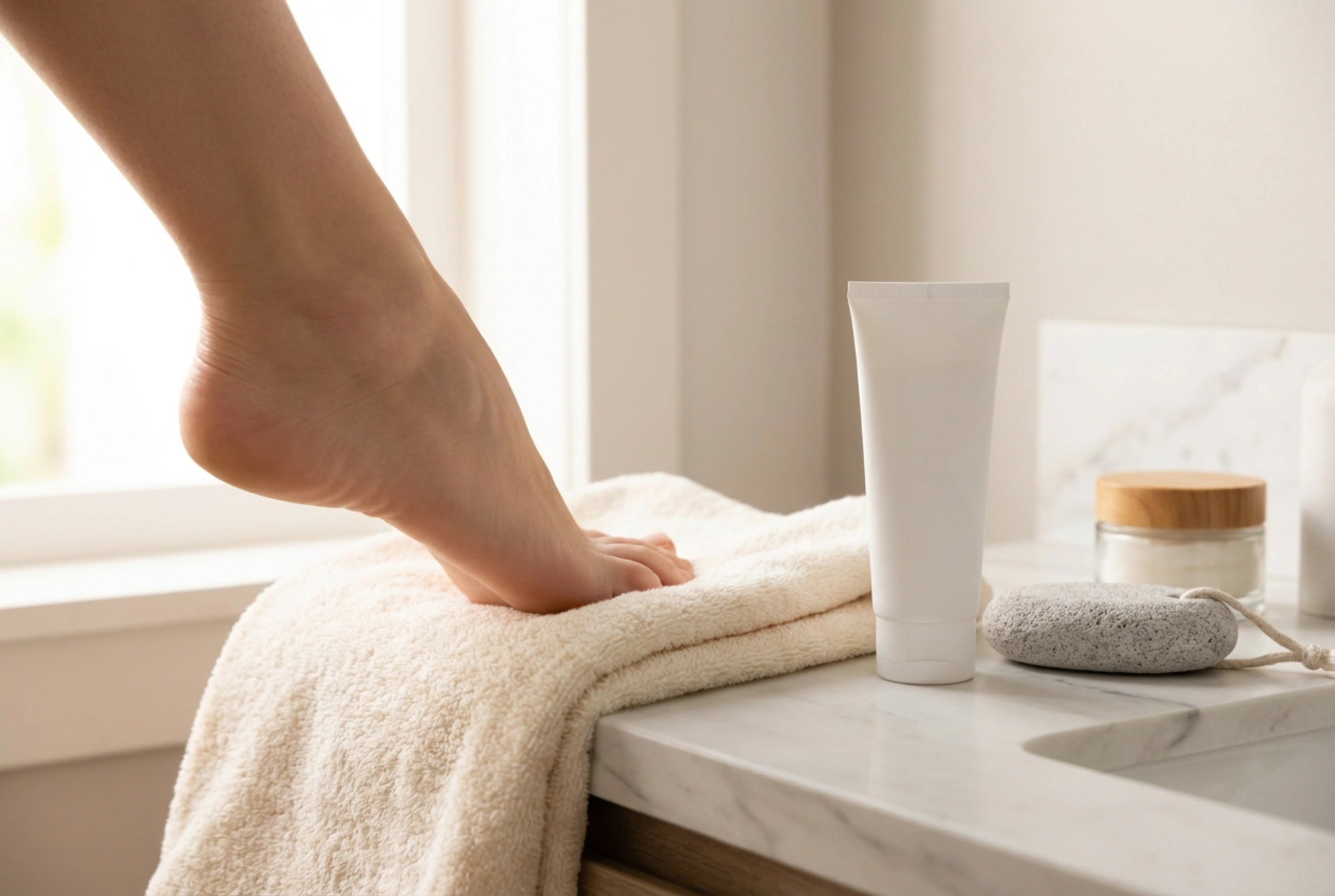 Talloni screpolati dopo l'estate: trattamento rapido a casa