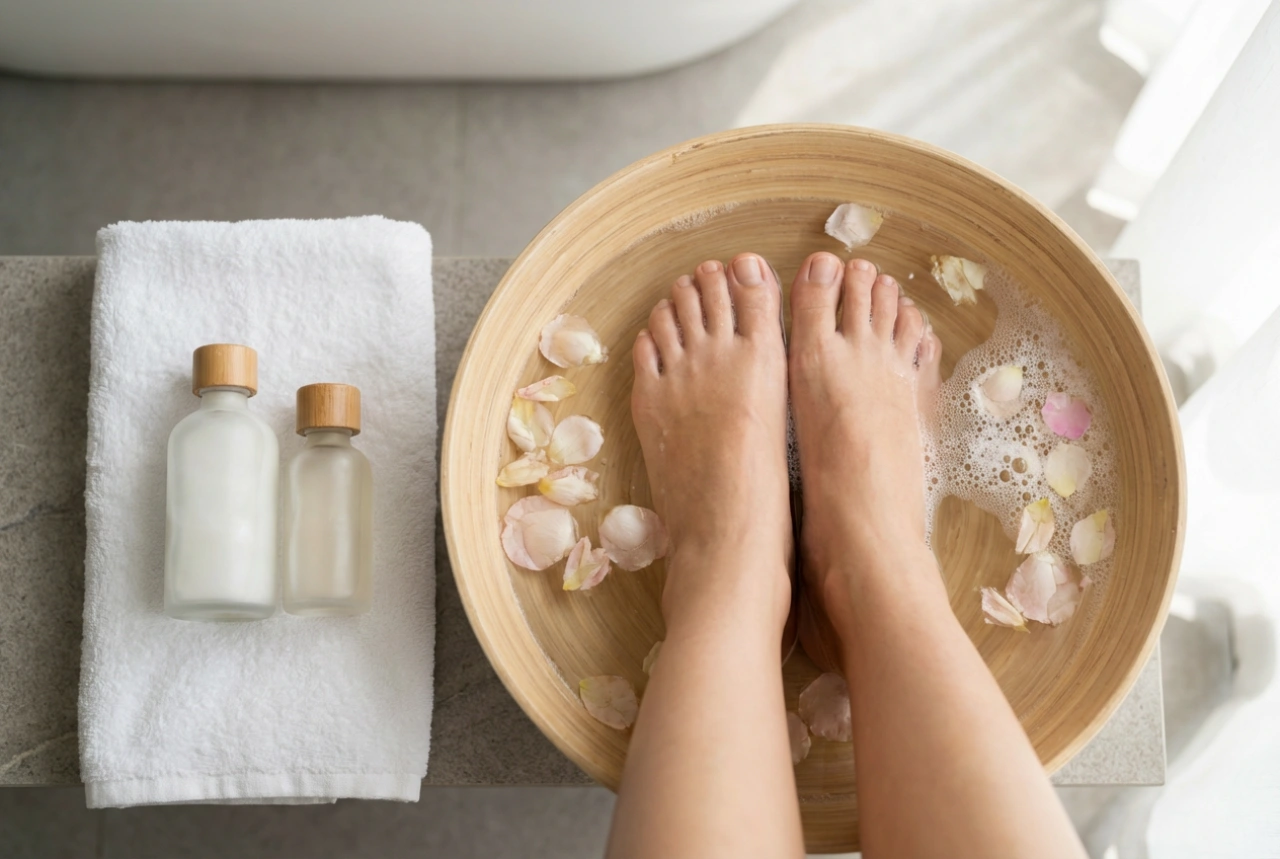 Spa per i piedi a casa: come rilassare e nutrire la pelle passo dopo passo