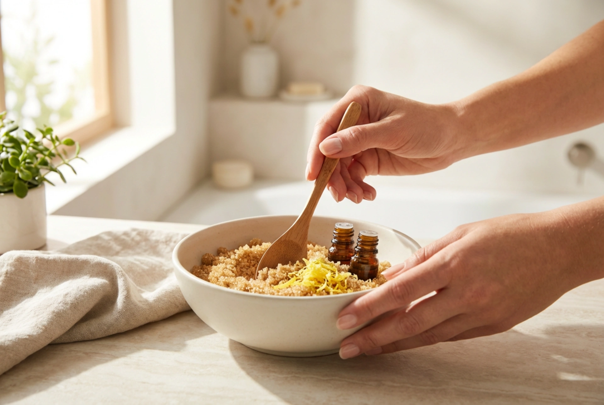 Scrub piedi fatto in casa: ricette semplici, tecnica e frequenza