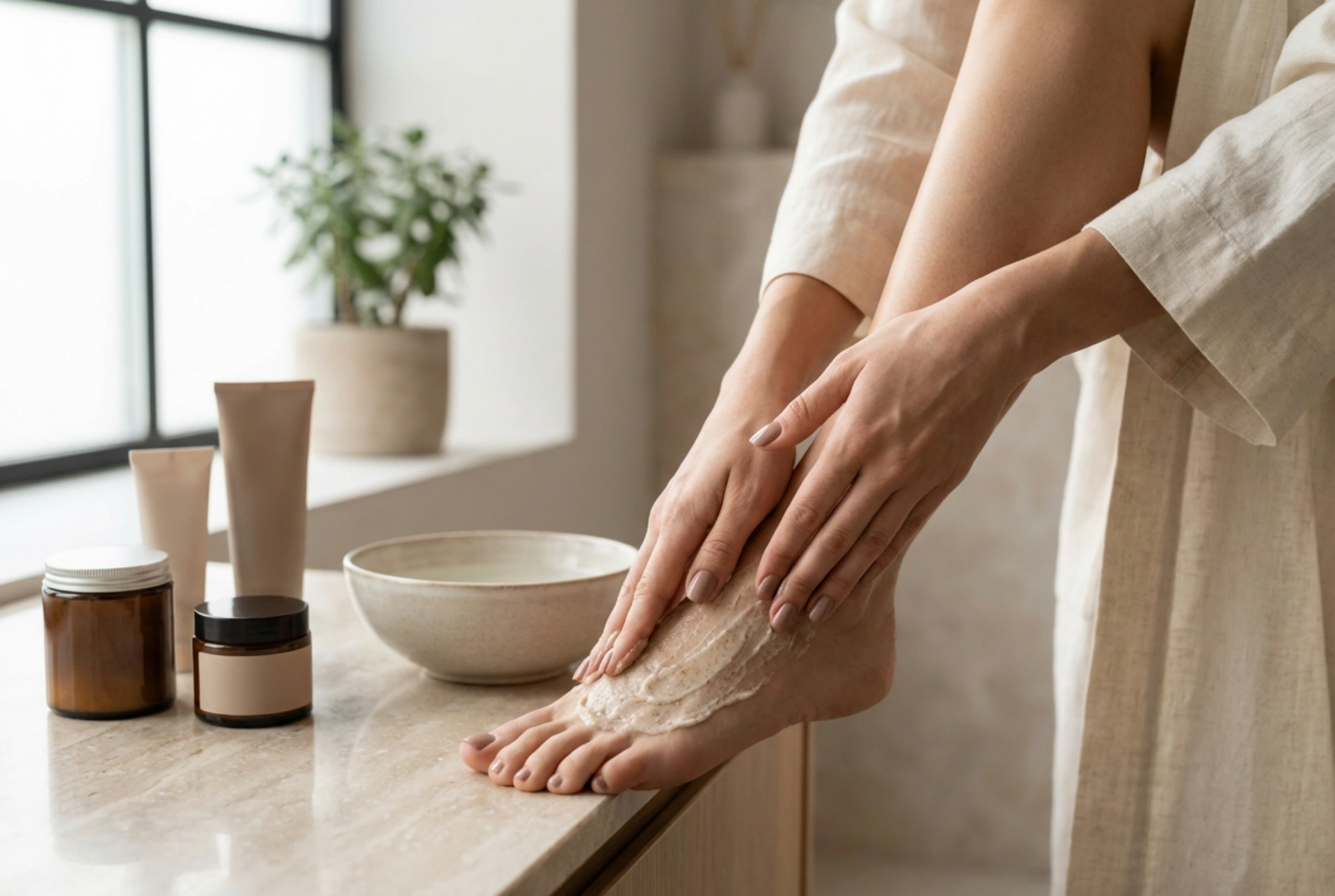 Lo scrub piedi nella routine di bellezza: come scegliere il prodotto e massaggiare
