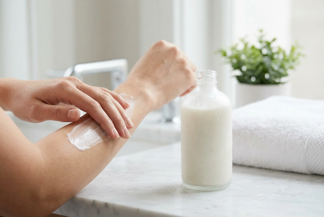 Bagnoschiuma con crema idratante: detersione e nutrimento in un solo gesto