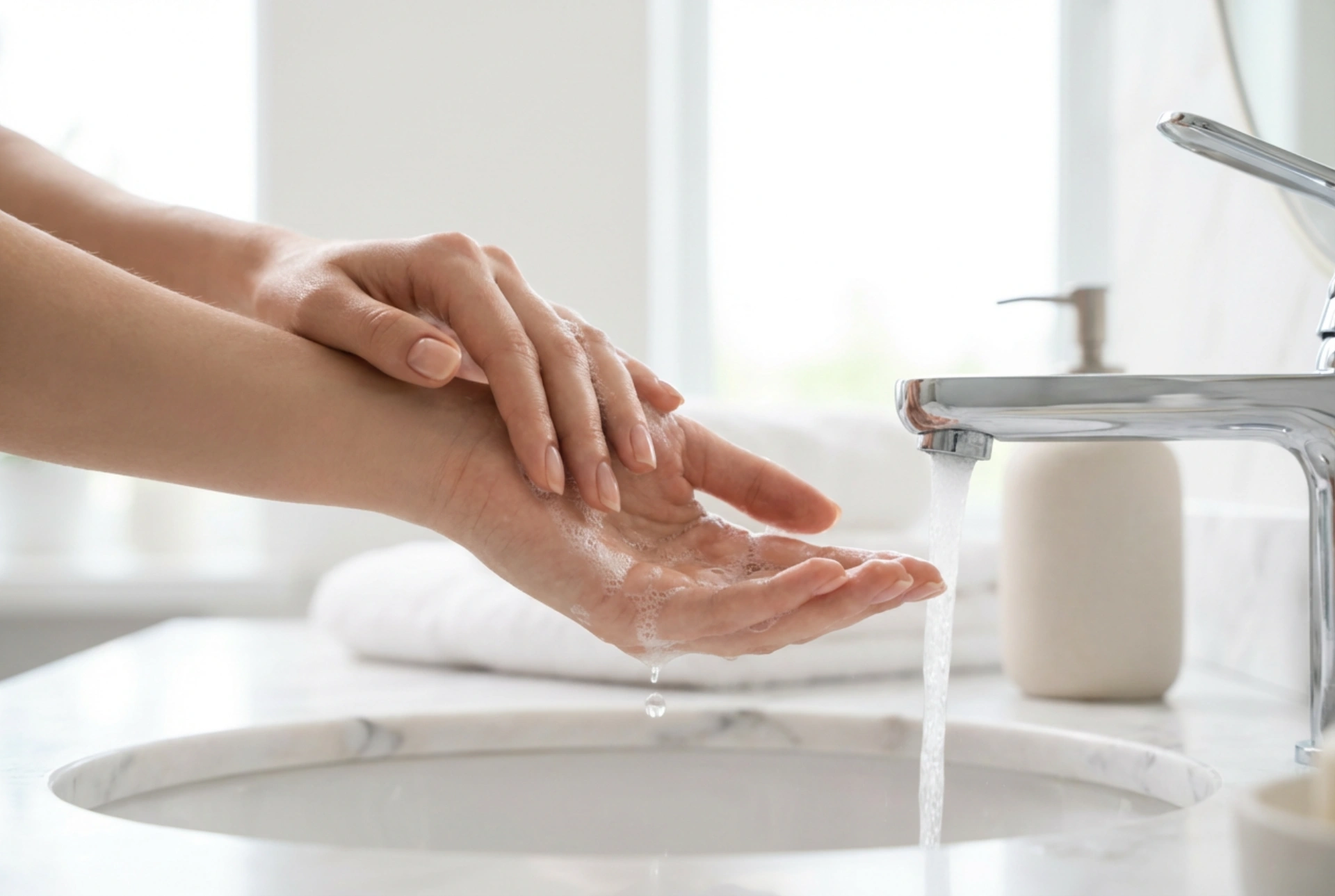 Sapone liquido naturale: composizione, pH e tecnica di lavaggio delle mani