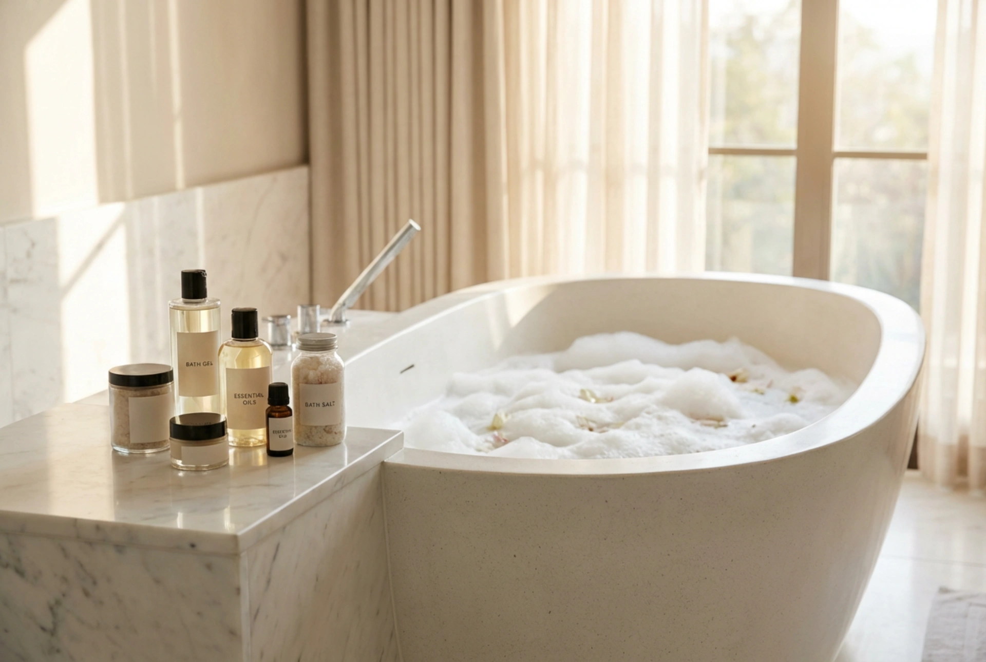 Bagnoschiuma: come creare la schiuma, dosarlo e combinarlo con gli oli nella vasca