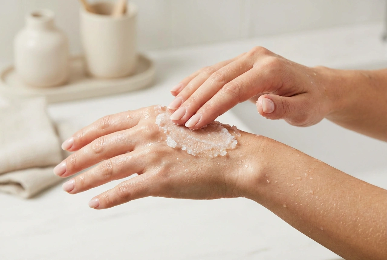Scrub allo zucchero: il segreto per una pelle liscia e radiosa