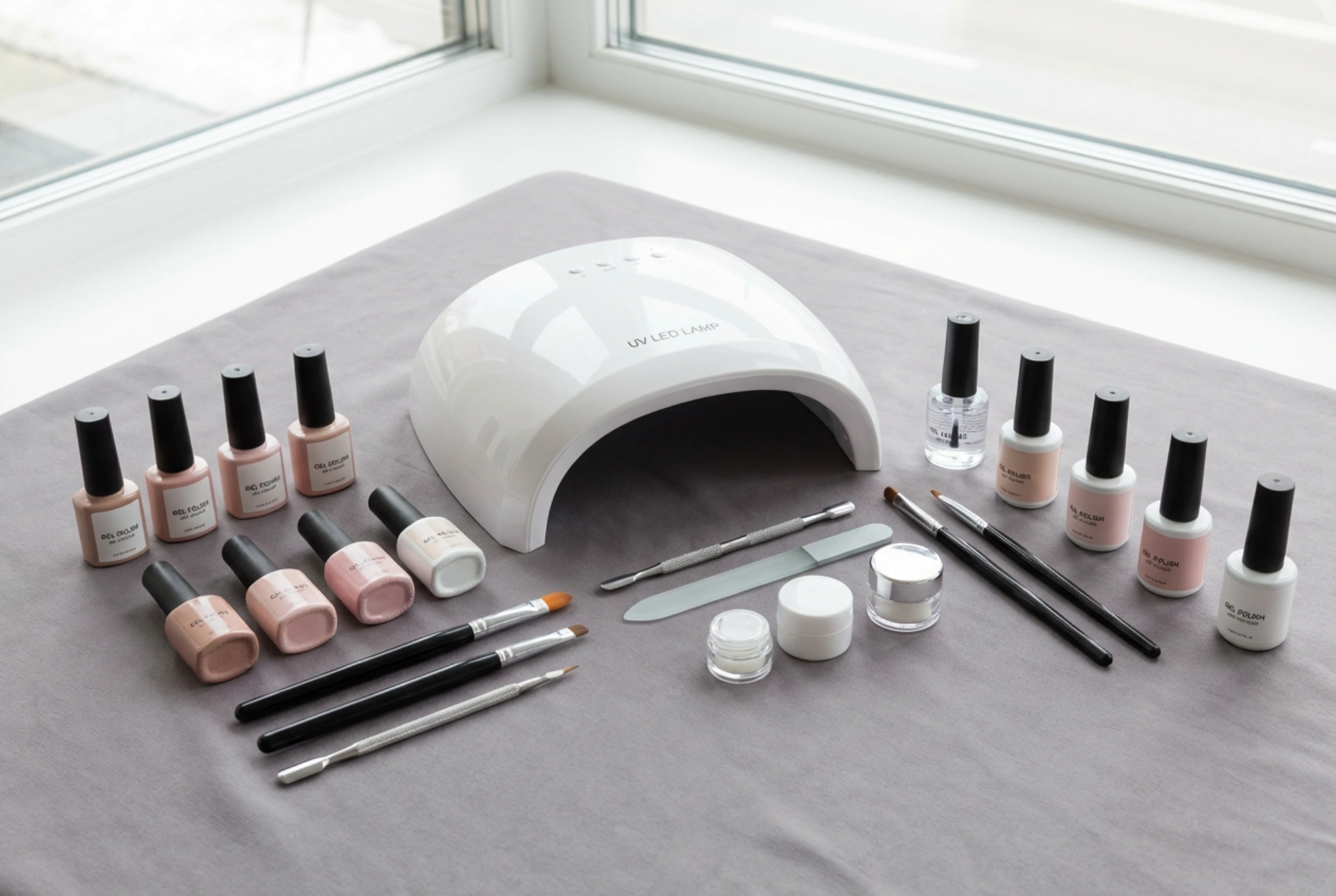 Kit per unghie in gel: elementi essenziali e primi passi