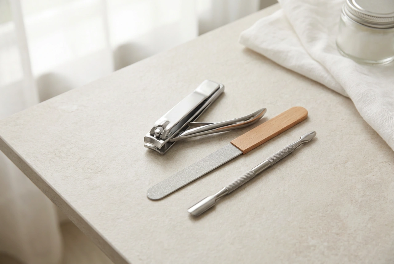Set per manicure: elementi base, conservazione e igiene
