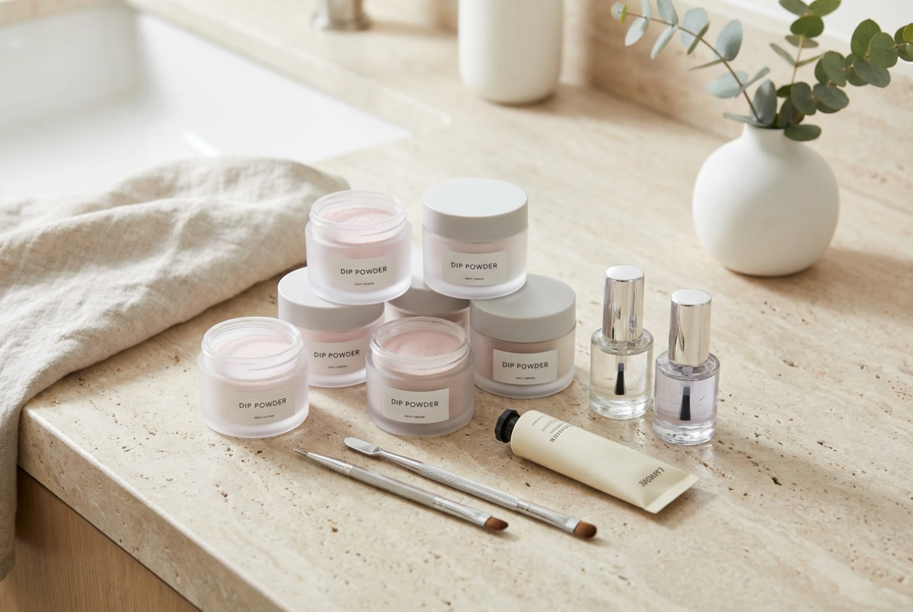 Kit per manicure in polvere a immersione: contenuto, applicazione e cura