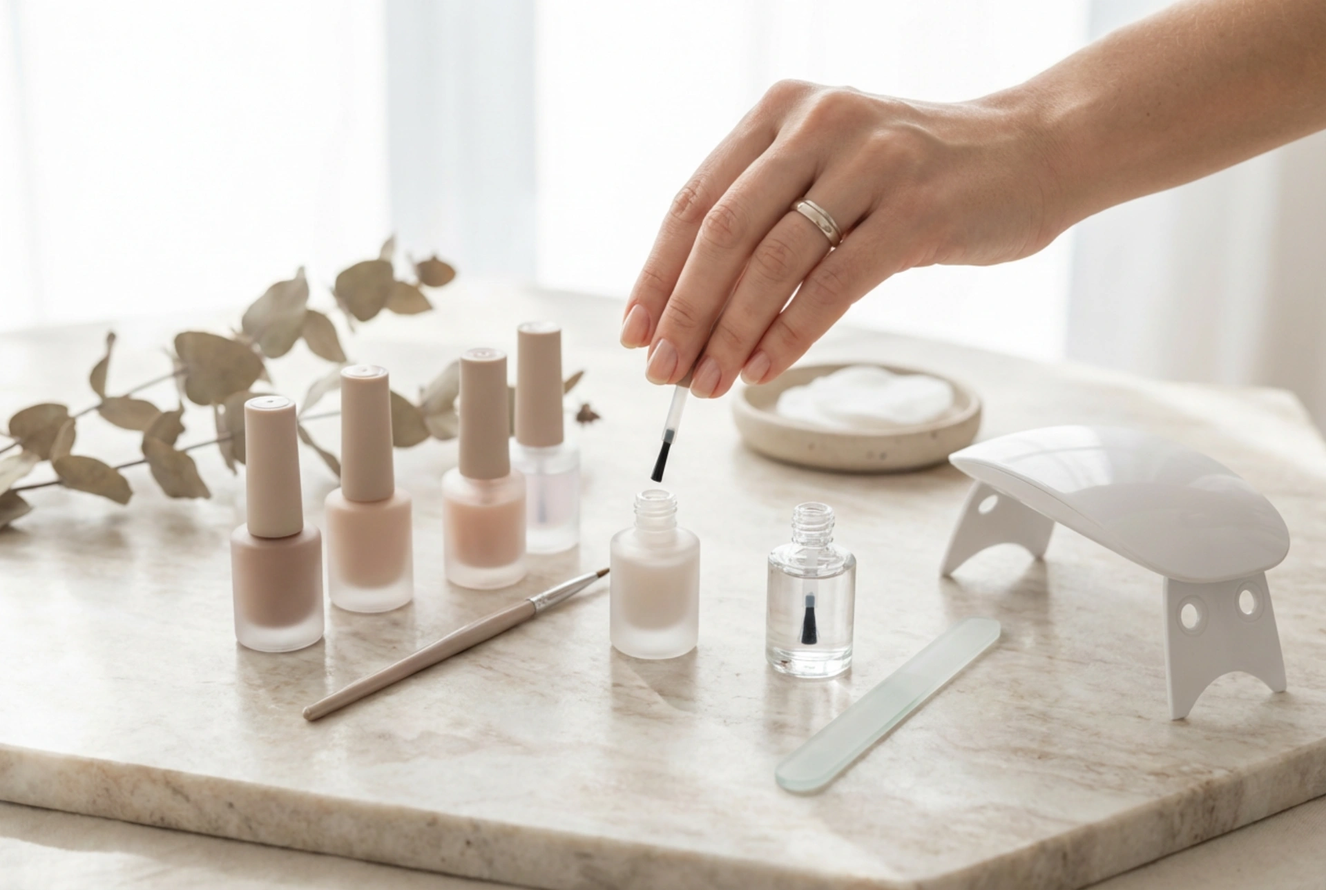 Smalti gel senza striature: preparazione dell'unghia, applicazione e top coat