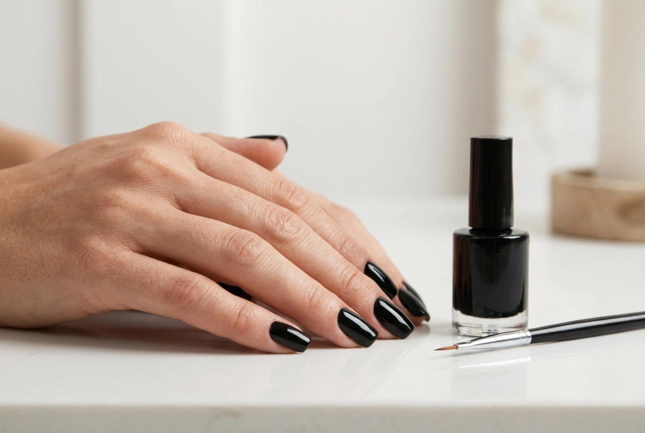 Unghie Nere Semipermanenti: Guida all'Applicazione Perfetta Senza Sbavature