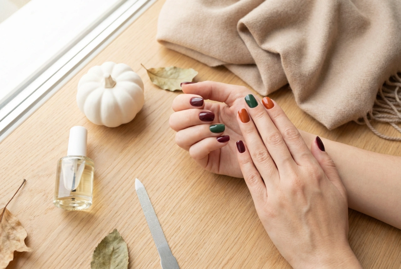 Manicure Ibrida Autunnale: Preparazione, Colori e Finitura Perfetta