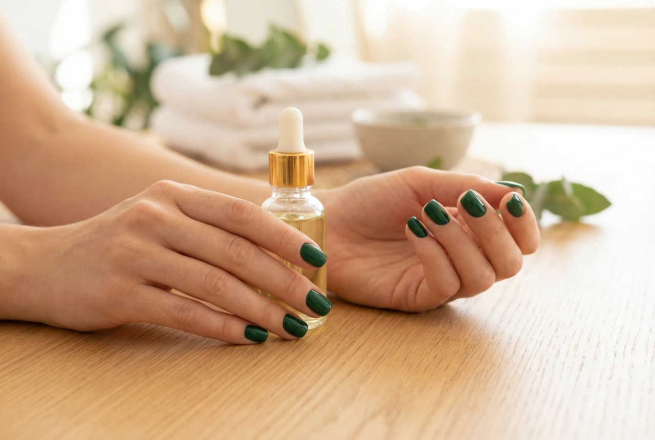 Manicure semipermanente autunnale: colori, design e cura delle unghie