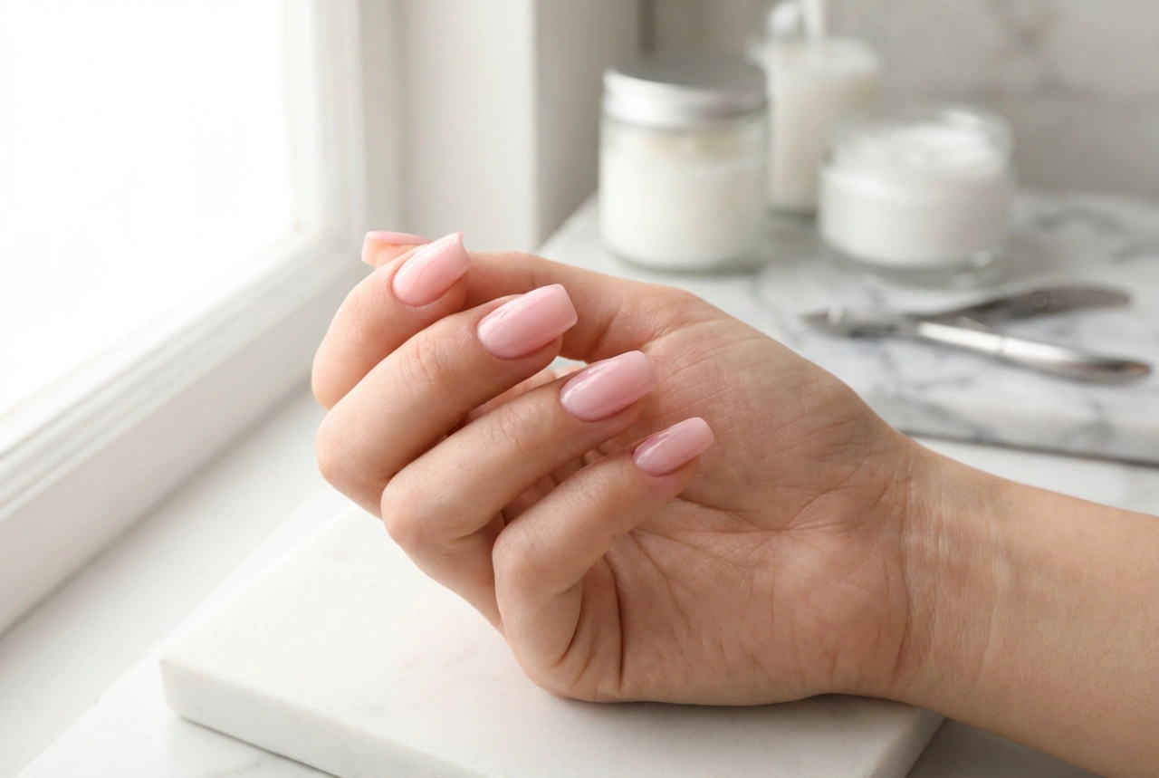 Manicure acrilica: preparazione dell'unghia, apice, limatura e lucidatura