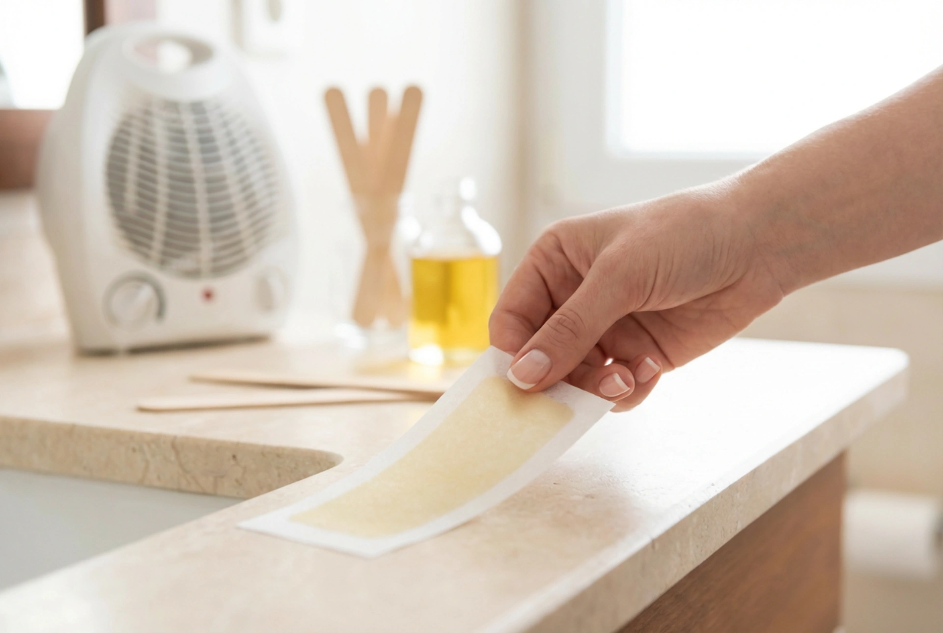 Depilazione gambe con ceretta: come scegliere la cera, riscaldarla e strappare correttamente le strisce
