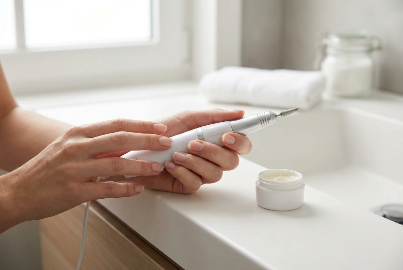 Prima fresa per unghie per principianti: impostazioni, impugnatura e apprendimento