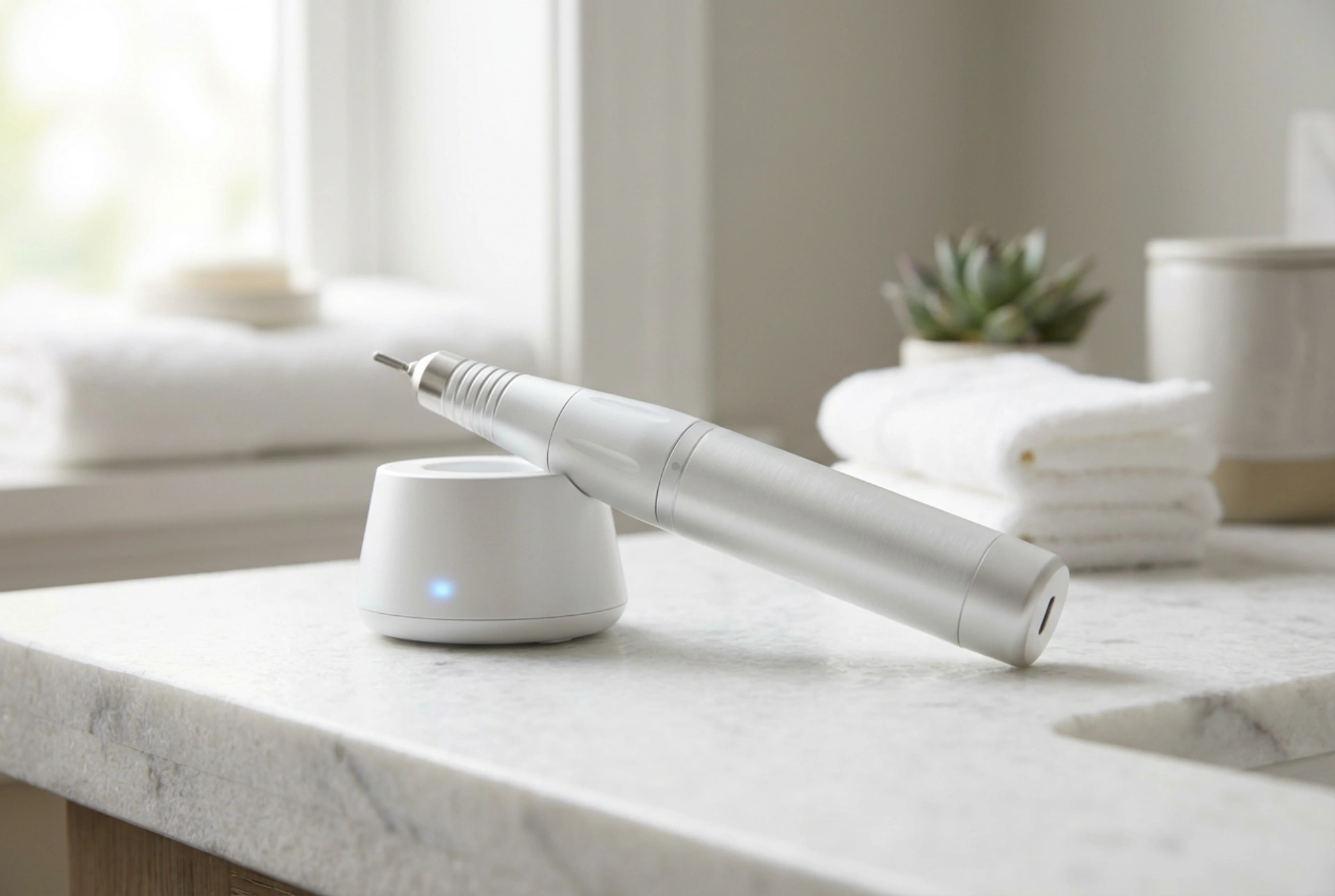 Fresa per unghie cordless: lavoro mobile e regole di ricarica