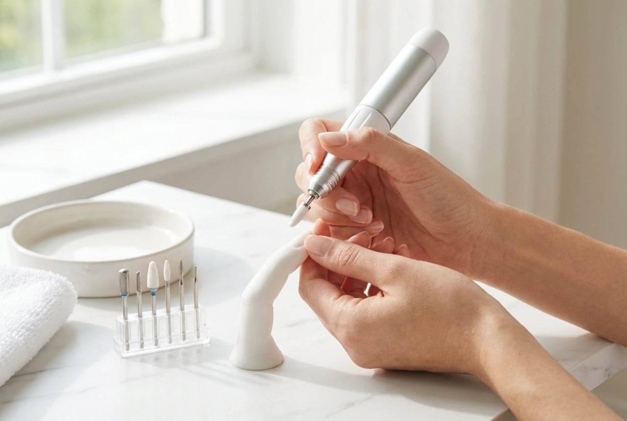 Kit di partenza: fresa per unghie con punte e primi esercizi