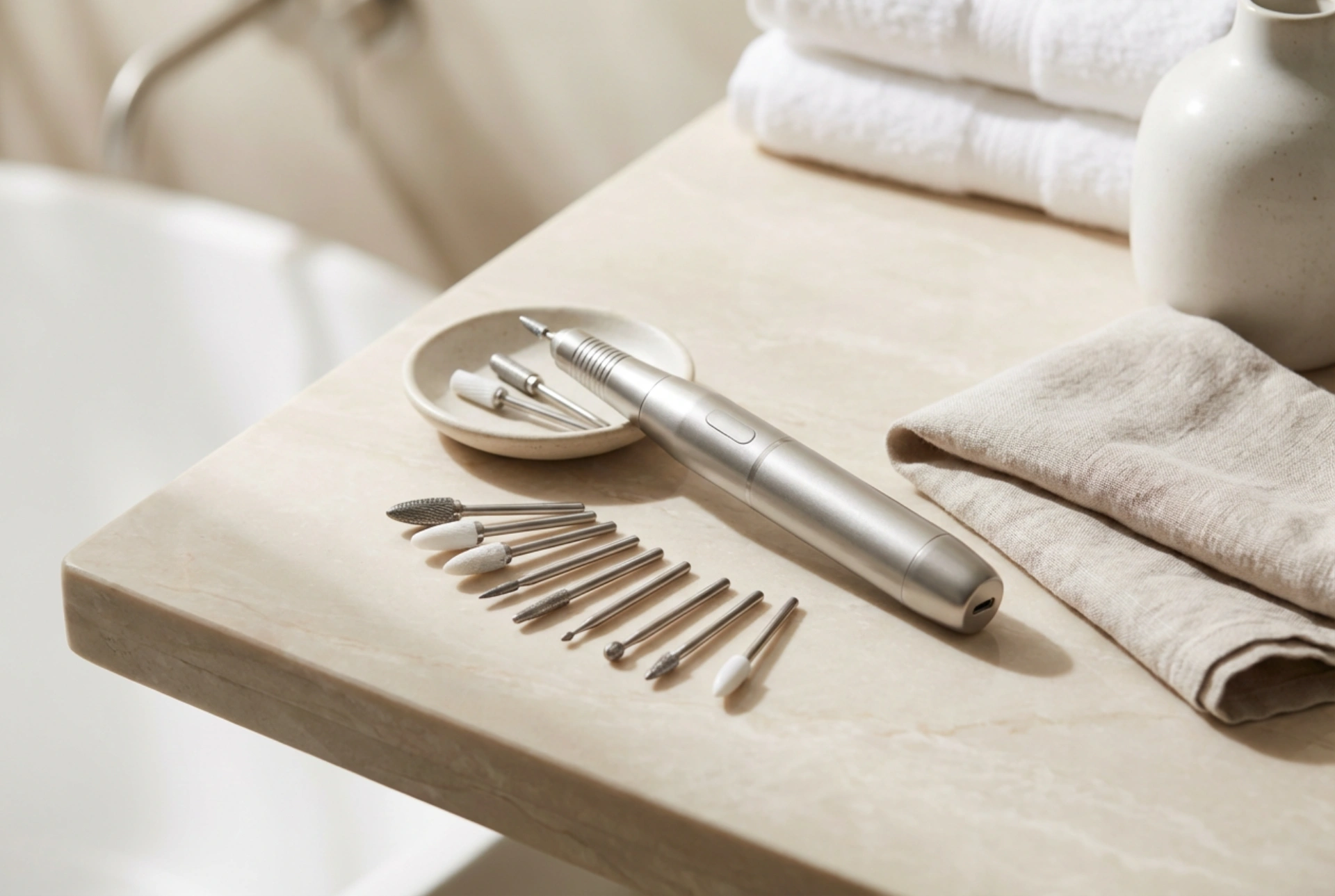 Fresa per unghie potente: controllo della velocità e protezione della lamina ungueale