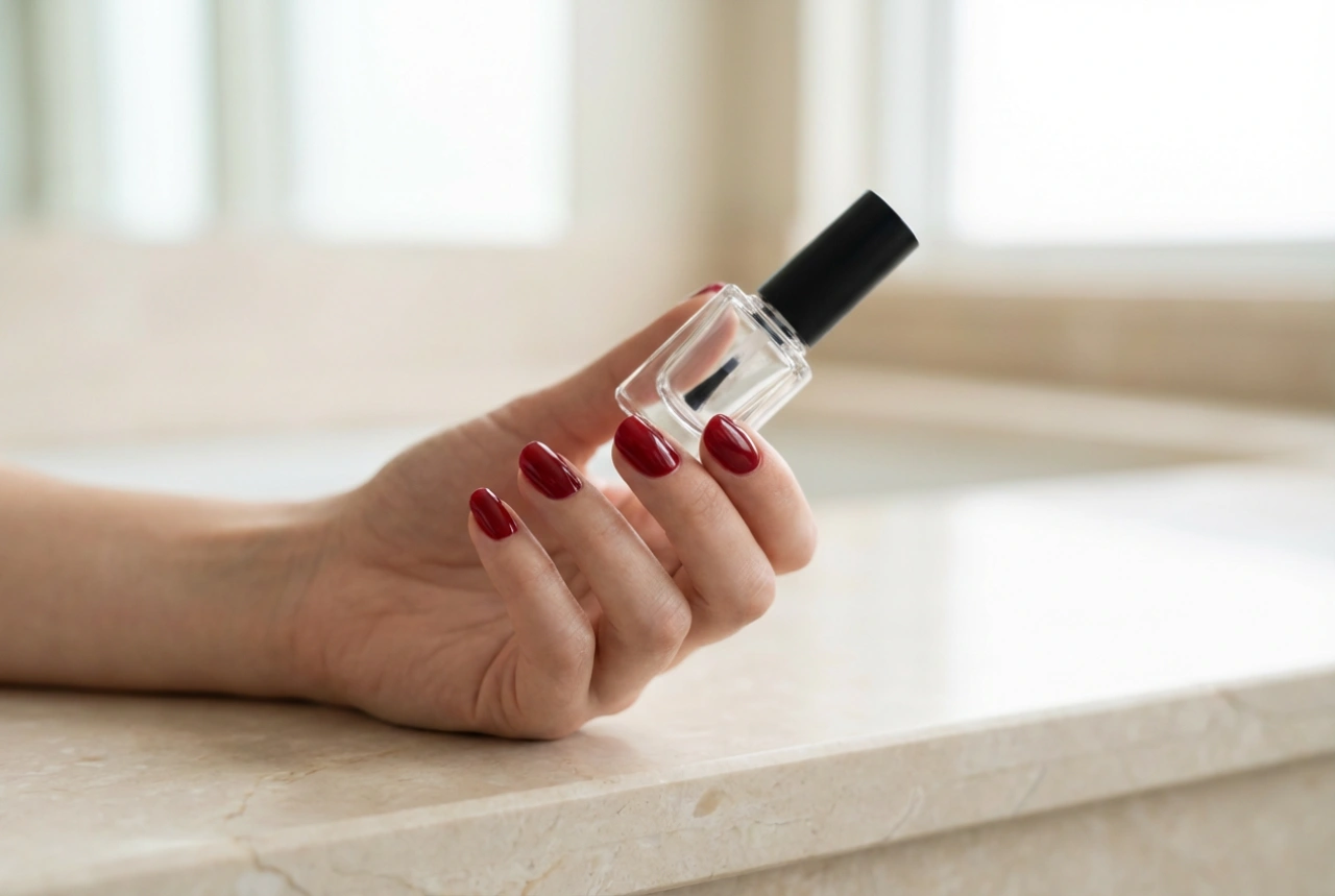 Unghie rosse senza errori: preparazione, applicazione e fissaggio
