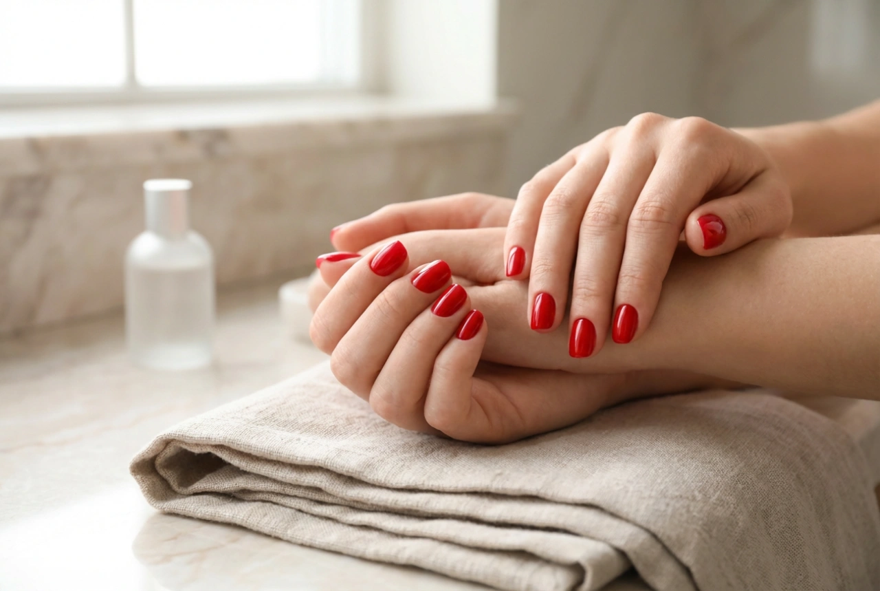 Unghie Rosse: un Classico Senza Sbavature e Senza Cuticole Inondate