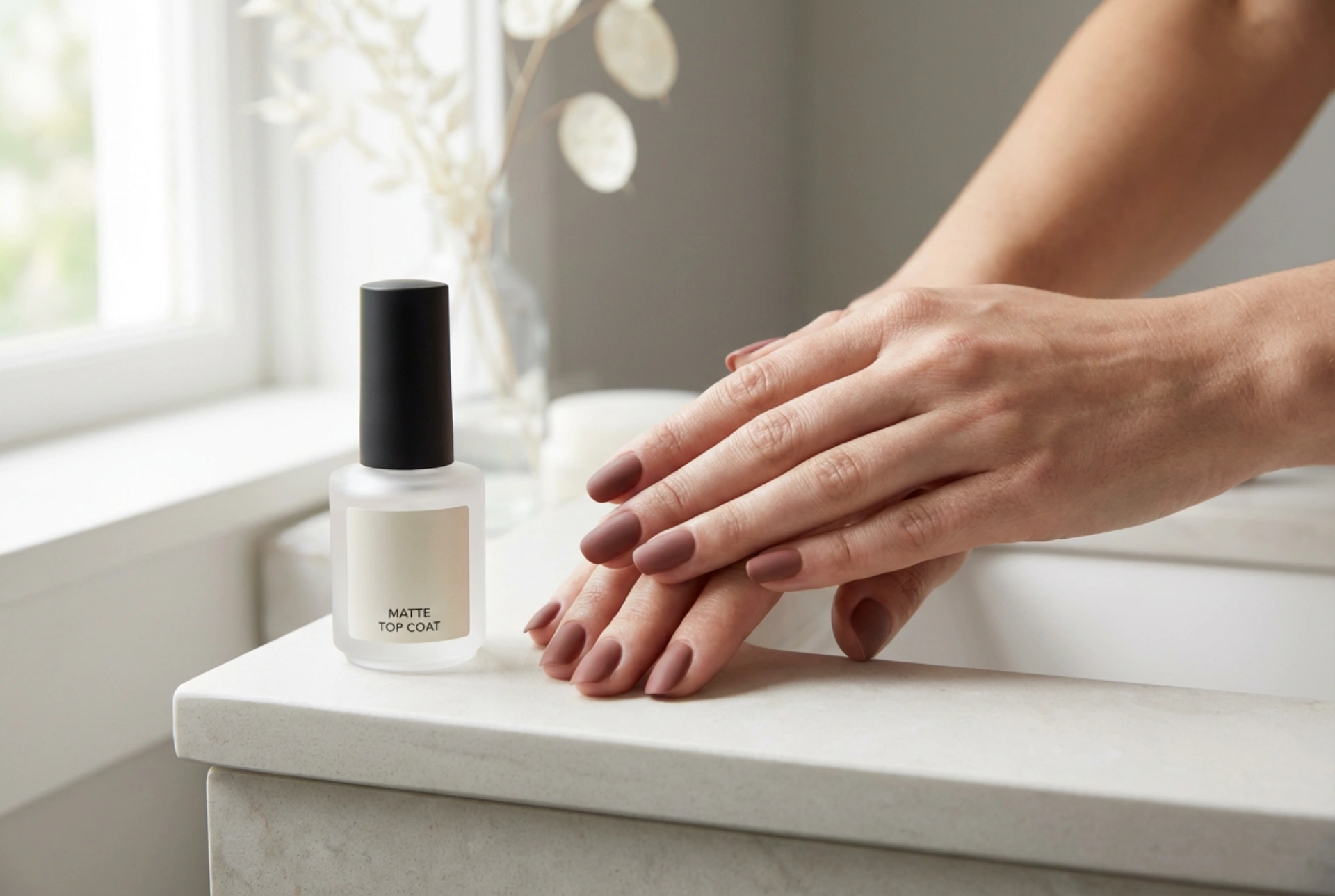 Unghie opache impeccabili: top coat matte, preparazione e durata