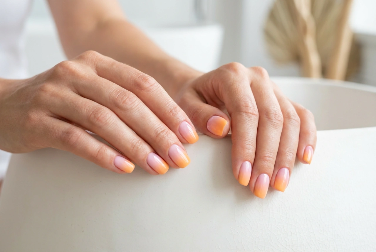 Unghie estive sfumate: colori freschi, durata e cura della manicure ombre