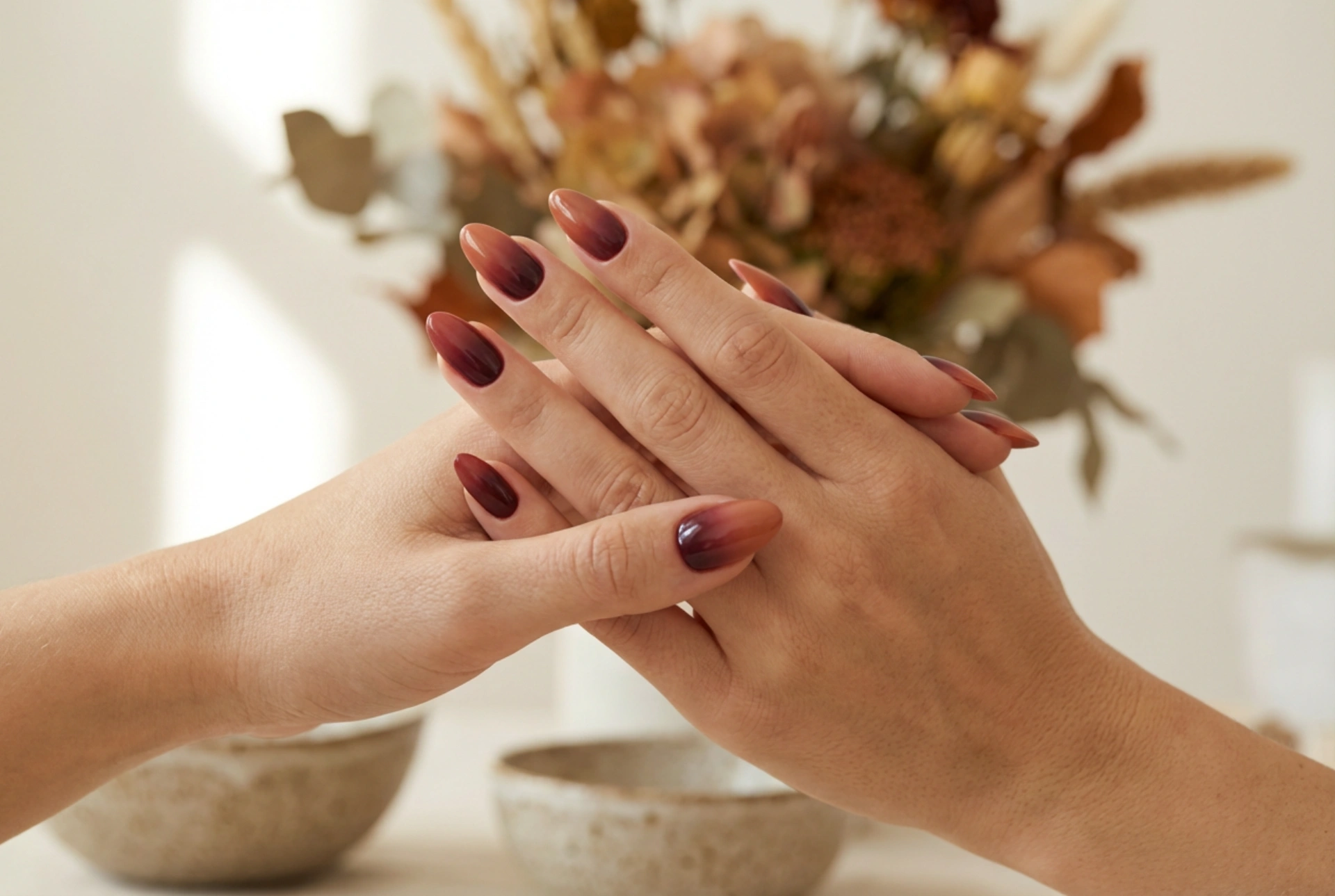 Unghie Ombre Autunnali: Palette di Colori, Sfumature e Finitura