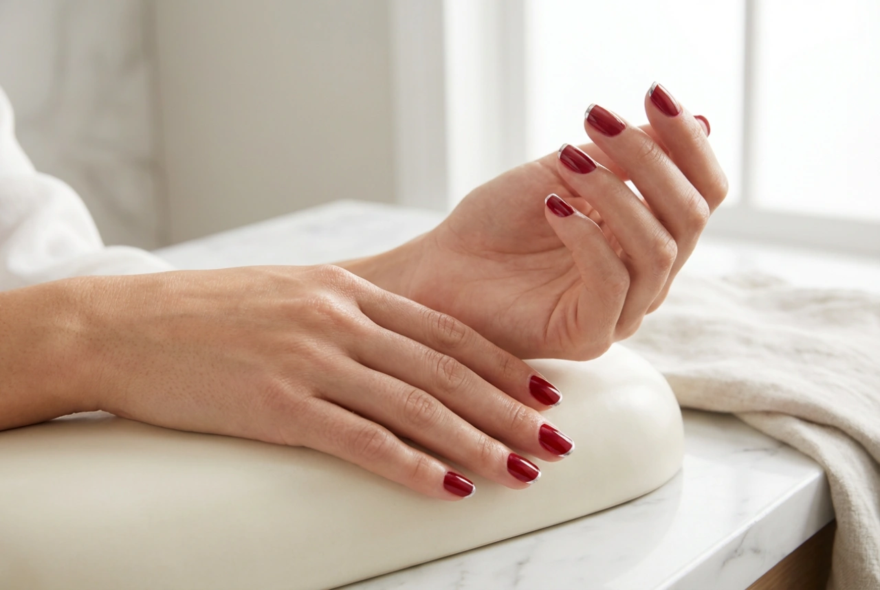 Unghie rosso e argento: abbinamenti armoniosi e decorazioni semplici