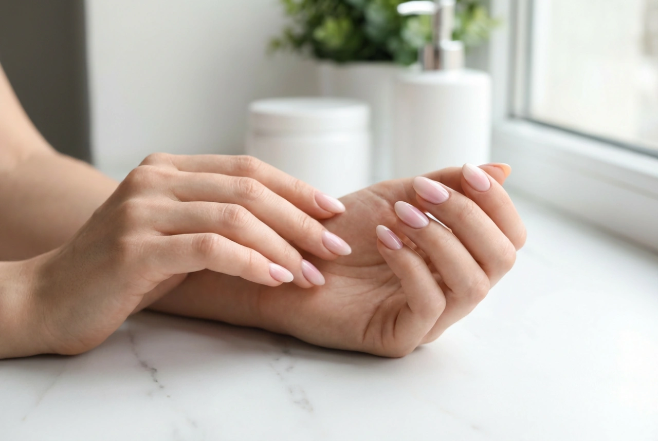 Unghie Ombre Chiare: Un Delicato Gradiente in Tonalità Pastello e Nude