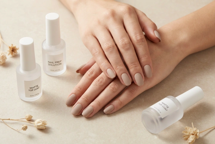Finitura Opaca: Unghie Matte Senza Striature, Sgrassatura e Top Coat