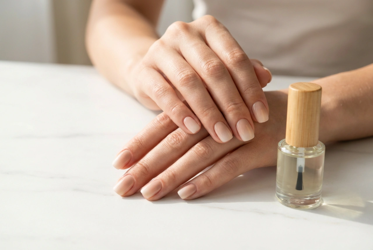 Passo dopo passo: unghie ombre beige, eleganti e delicate