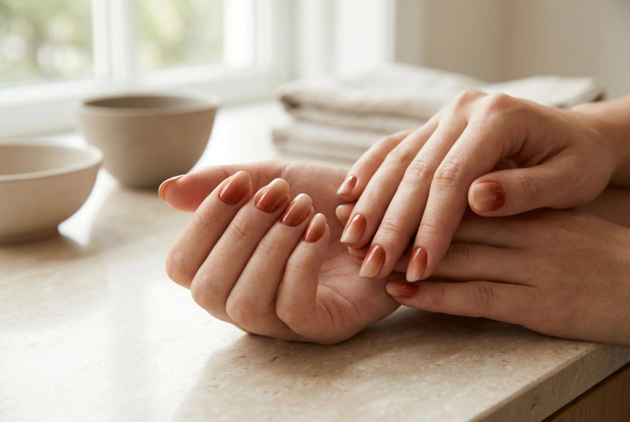 Manicure di Stagione: Unghie Ombré Autunnali Passo Dopo Passo