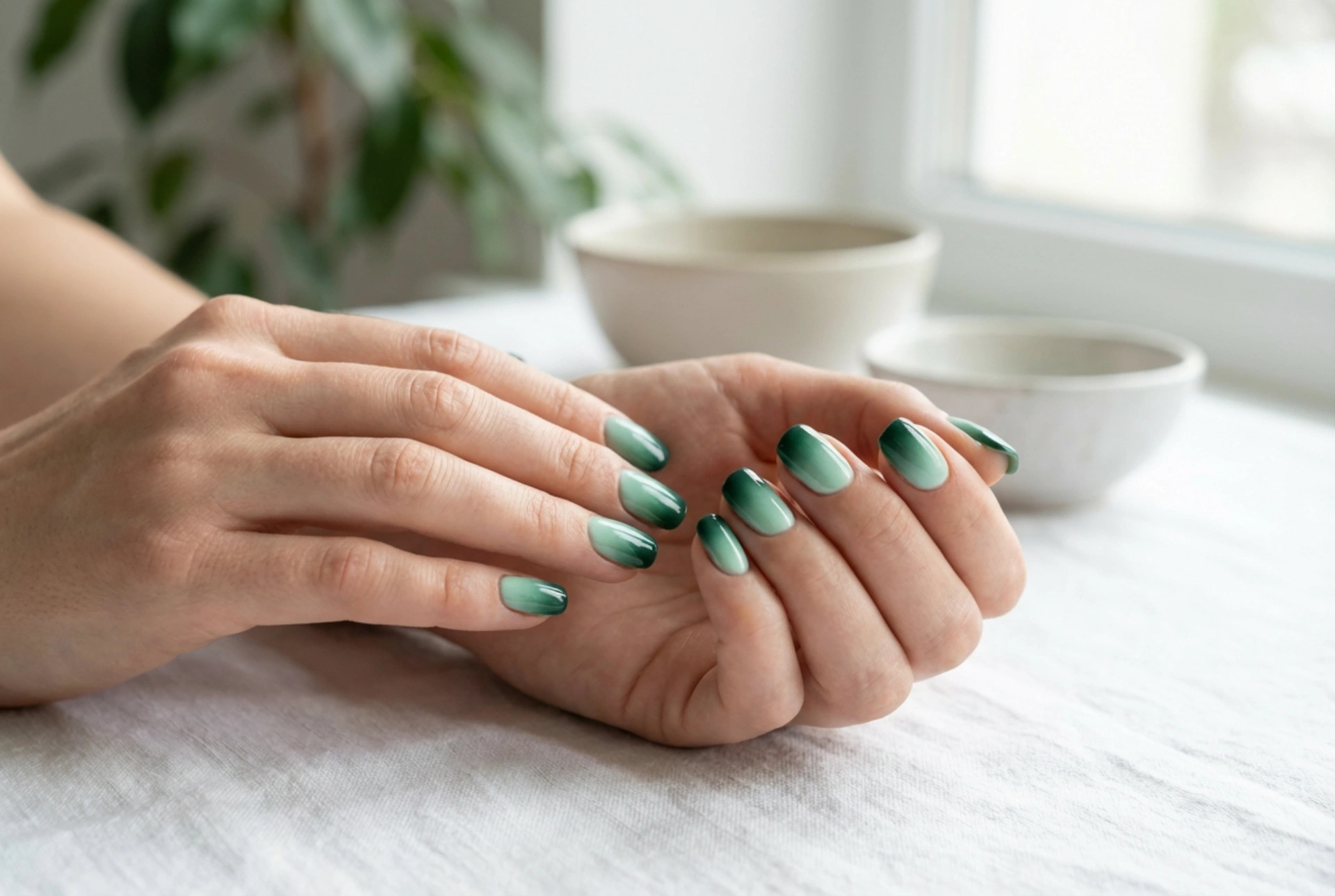 Unghie Ombre Verdi: Dalla Menta al Verde Bottiglia