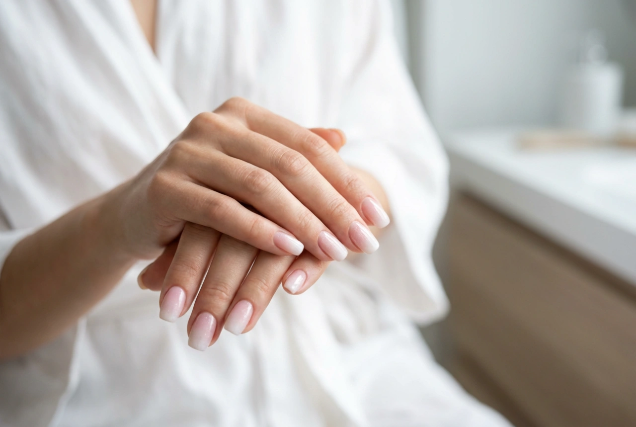 Unghie da sposa ombré: una manicure elegante per il grande giorno