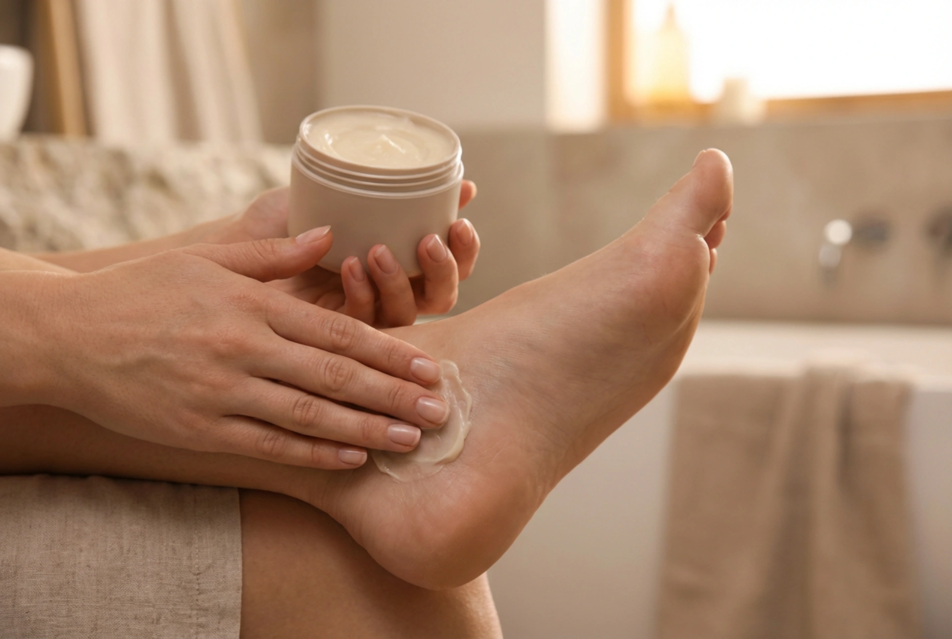 Crema per talloni secchi: una routine serale efficace e protezione durante il giorno
