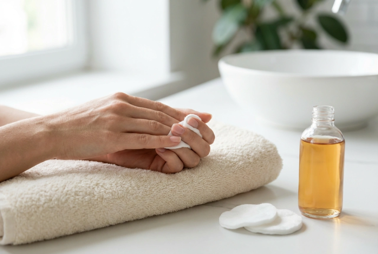 Solvente per smalto semipermanente: rimozione sicura della manicure a casa