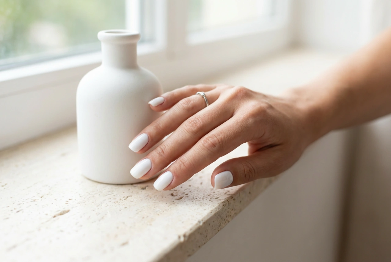 Smalto semipermanente bianco: il trucco per una linea perfetta e una coprenza totale
